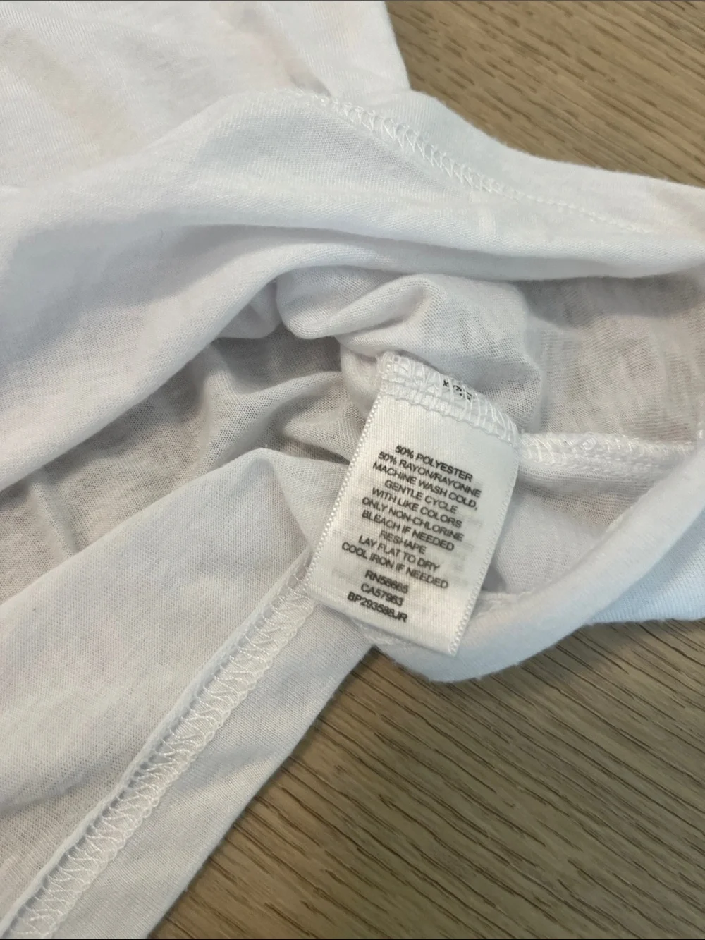 BP Nordstrom White V-Neck Short Sleeve Tee
